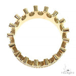 14k Gold Custom Made Crown Diamond Ring 66454 - Image 5