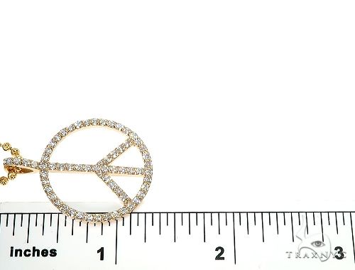 14k Gold Peace and Love Pendant Set, photo 7 of 9