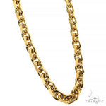 14k Gold Solid Cable link 4.5mm 22 inches   68152 - Image 2