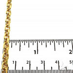 14k Gold Solid Cable link 24 inches 4.5mm 68153 - Image 6