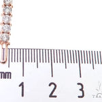 14k RG 4.5mm Diamond Tennis Bracelet 64879 - Image 6