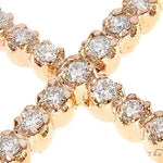 14k Gold Round Cut Cross 4 65153 - Image 4