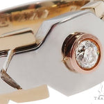14k Three Tone Gold Diamond Ring 64662 - Image 3
