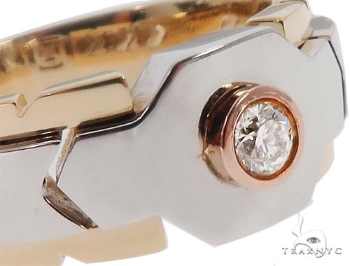 14k Three Tone Gold Diamond Ring 64662 - Image 3