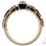 14k Three Tone Gold Diamond Ring 64662 - Image 7