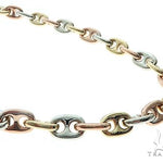 14k Three Tone Gold Solid Anchor Link Chain 66222 - Image 1