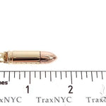 14k Two Tone Yellow and Rose Gold Bullet Pendant 64976 - Image 7