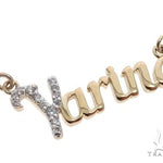 14k YG Custom 'Yarine' Name Pendant 65105 - Image 2