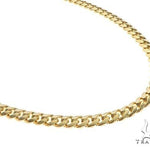14k Yellow Gold Solid Miami Cuban 4.9mm  22 inches 68203 - Image 2