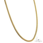 14k Yellow Gold  Thin Miami Cuban 2mm 22 inches 68863 - Image 2