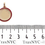 14k Yellow Gold 20mm Customizable Photo Pendant 65044 - Image 5