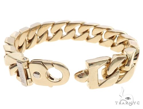 14k Yellow Gold Braccio Bracelet 65018 - Image 4