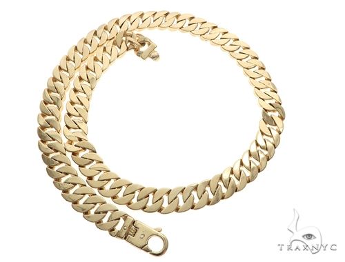 14k Yellow Gold Braccio Chain 65019 - Image 3