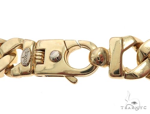14k Yellow Gold Braccio Chain 65019 - Image 5