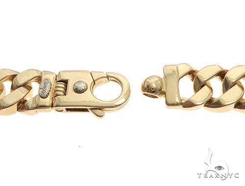 14k Yellow Gold Braccio Chain 65019 - Image 6