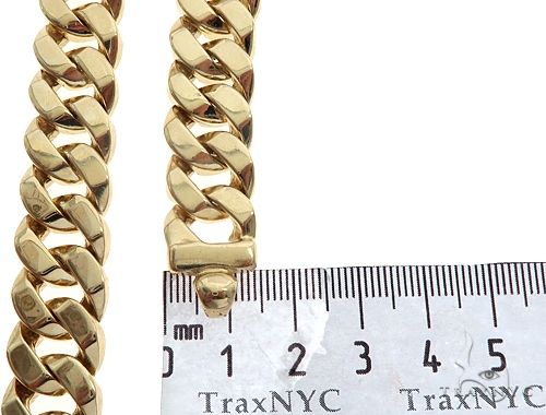 14k Yellow Gold Braccio Chain 65019 - Image 8