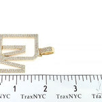 14k Yellow Gold Custom Made DM Pendant 65420 - Image 7