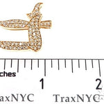 14k Yellow Gold Diamond Pendant 64646 - Image 7