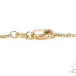 14k Yellow Gold Necklace-39998 - Image 5