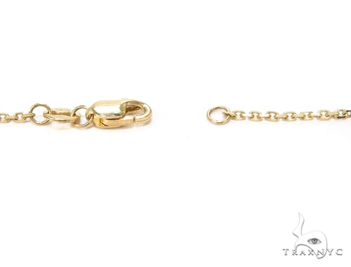 14k Yellow Gold Necklace-39998 - Image 6