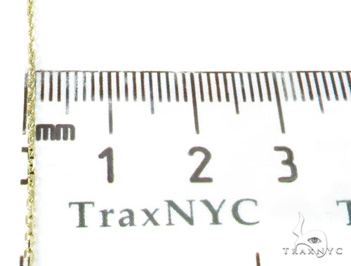 14k Yellow Gold Necklace-39998 - Image 7