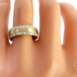 14k Yellow Gold Diamond Ring Wedding Band 65070 - Image 5
