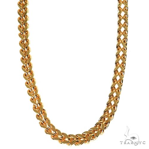 14k Yellow Gold Franco  24 Inches 2.8mm 65539 - Image 1