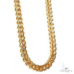 14k Yellow Gold Franco  24 Inches 2.8mm 65539 - Image 2