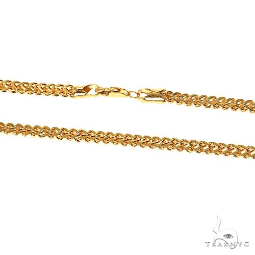 14k Yellow Gold Franco  24 Inches 2.8mm, photo 3 of 5