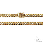 14k Yellow Gold Hollow Miami Cuban Link Chain 6.6mm 26 inches 69644 - Image 4