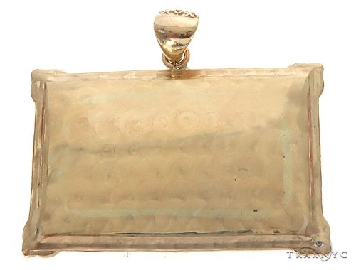 14k Yellow Gold Last Supper Pendant 44366 - Image 3