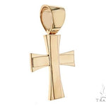 14k Yellow Gold Masterpiece Cross 65100 - Image 2