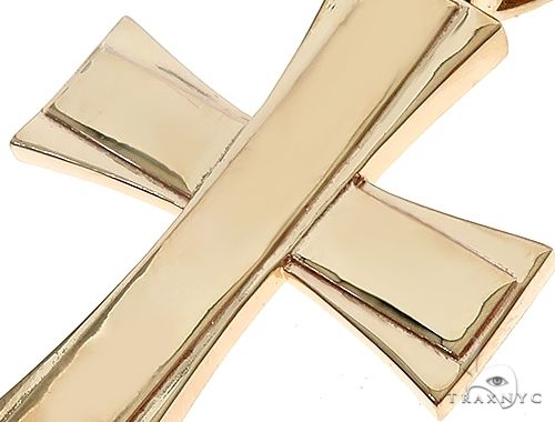 14k Yellow Gold Masterpiece Cross, photo 4 of 6