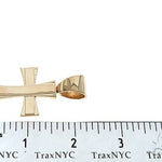 14k Yellow Gold Masterpiece Cross 65100 - Image 5