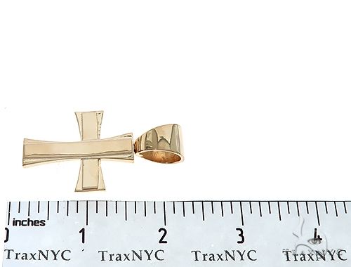 14k Yellow Gold Masterpiece Cross, photo 5 of 6