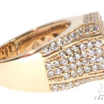 14k Yellow Gold Men's Diamond Ring 64665 - Image 4