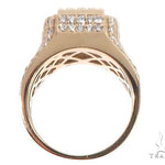 14k Yellow Gold Men's Diamond Ring 64665 - Image 7