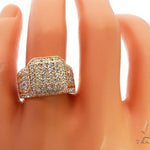 14k Yellow Gold Men's Diamond Ring 64665 - Image 8