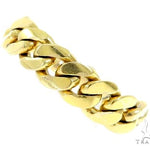 14k Gold 8.0mm Miami Cuban Link Ring 61420 - Image 2