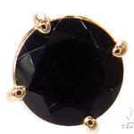 14k Yellow Gold Onyx Necklace & Earrings Set 40029 - Image 14