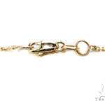 14k Yellow Gold Onyx Necklace & Earrings Set 40029 - Image 9