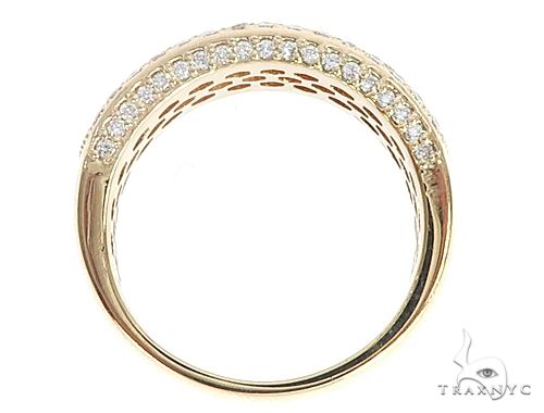 14k Yellow Gold Prong Diamond Band 65069 - Image 5