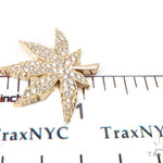 14k Diamond Maple Leaf Pendant 39993 - Image 8