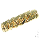 14k Gold 6mm Miami Cuban Link Ring 45420 - Image 1
