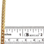 14k Yellow Gold Solid Franco Link Chain 4.6mm 26 Inches 70159 - Image 7