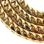 14k Yellow Gold Solid Franco Link Chain 5mm 24 Inches 70224 - Image 5