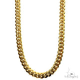 14k Yellow Gold Solid Miami Cuban Link  22 Inches 5mm 66526