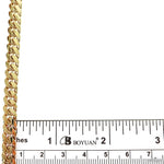 14k Yellow Gold Solid Miami Cuban Link Chain 22 Inches 7mm   66419 - Image 6