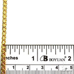 14k Yellow Gold Solid Round Franco Diamond Cut Link Chain 3mm 22 Inches 69860 - Image 6