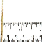 14k Yellow Gold Thin Miami Cuban Solid Link Chain 2.6mm 22 Inches 69984 - Image 6